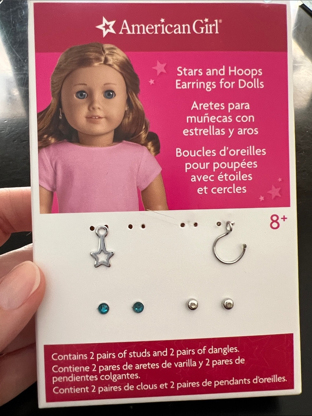 Earring set for dolls